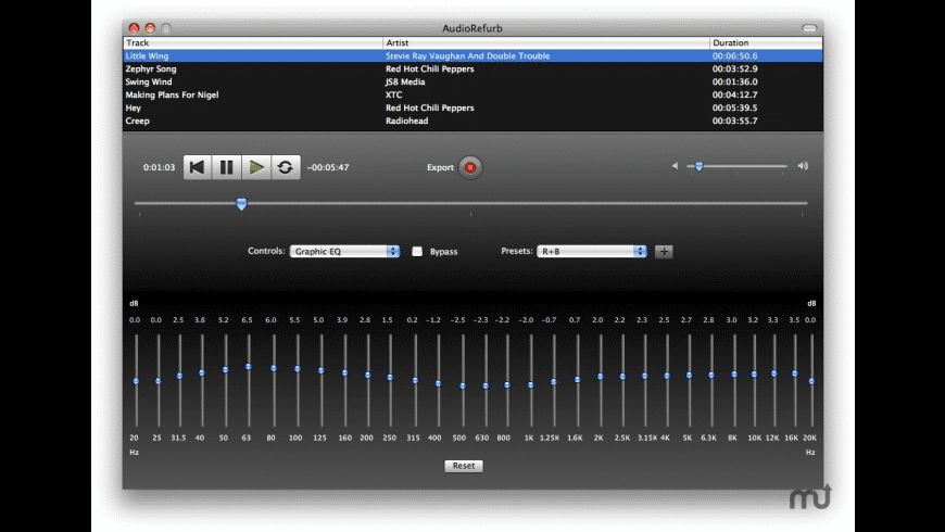 Create An Equalizer For All Audio In Mac Os X
