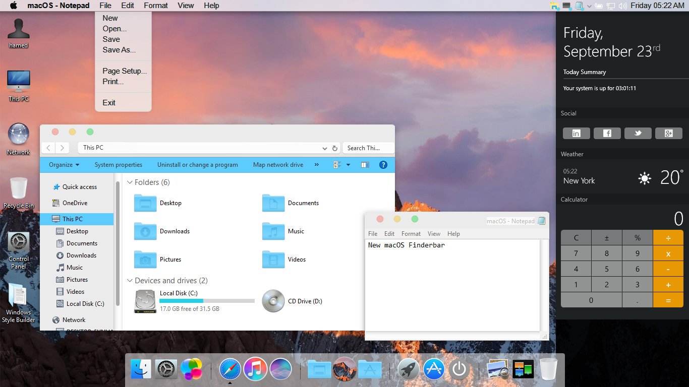 Mac Os X Theme For Windows 7 64 Bit Download